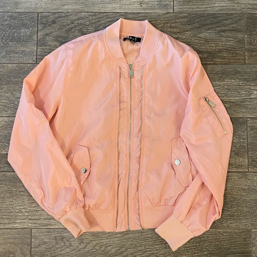 Pink Bomber Jacket